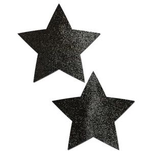Liquid Black Star Nipple Pasties